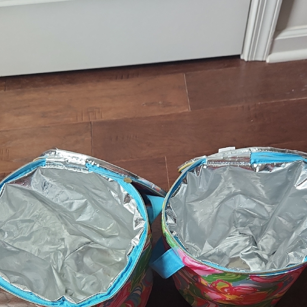 Lilly Pulitzer Colorful Floral Storage Bags - Picture 2 of 10